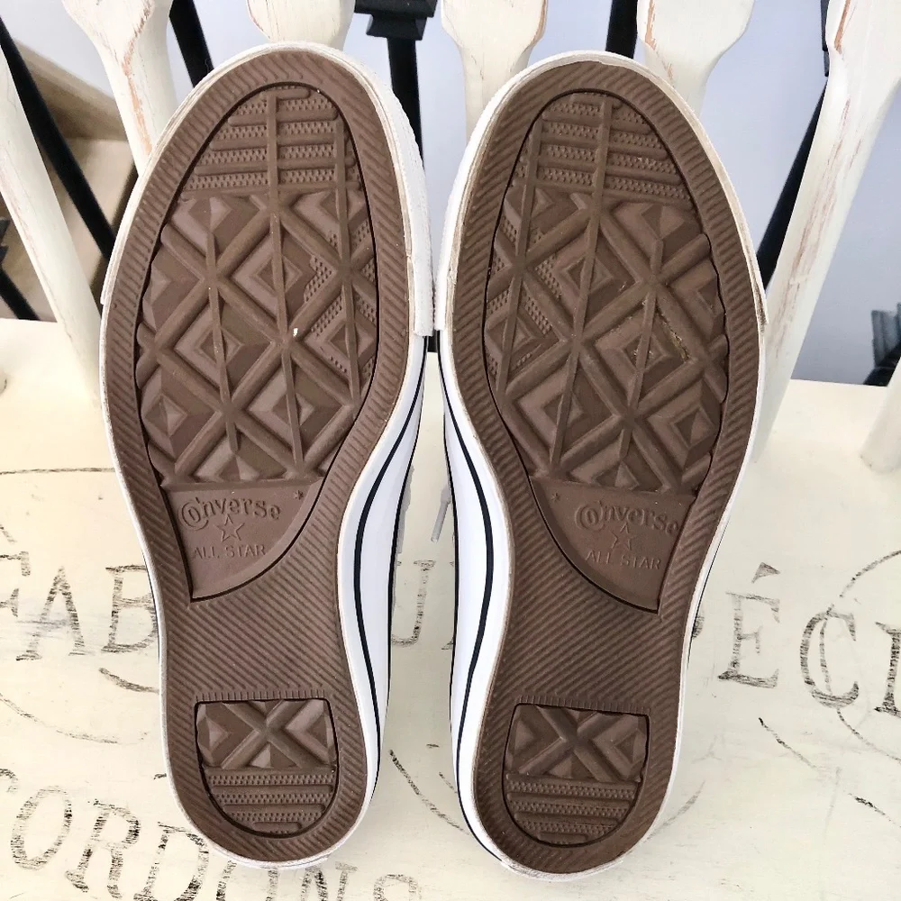 Converse, All Star, Shoreline, Classic, Slip On Sneakers, Womens, Size 6.5, Grey - Picture 13 of 16